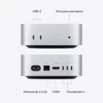 Apple Mac Mini con Chip M6 de Apple - Plata