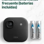Auriculares Cámara exterior 2K+ Blink inalámbrica de última generación