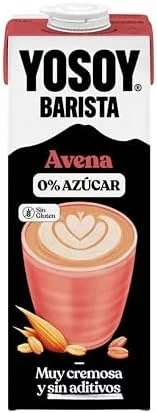 Bebida de avena Barista sin azúcar pack de 6 x 1 L