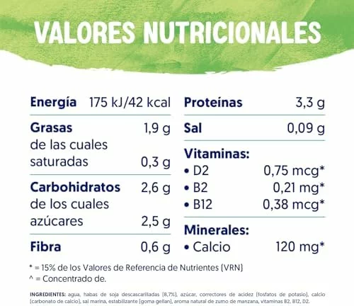 Bebida vegetal de soja Alpro Barista, pack de 8 x 1 l