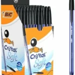 BIC Cristal Soft bolígrafos negros caja de 50