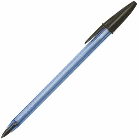 BIC Cristal Soft bolígrafos negros caja de 50
