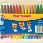 BIC Kids Plastidecor ceras de colores surtidas, 36 unidades