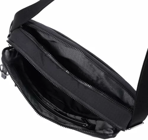 Bolso bandolera Hedgren Mori A4 con RFID negro