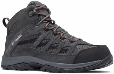 Botas de senderismo Columbia Crestwood Mid WP Dark Grey Deep Rust