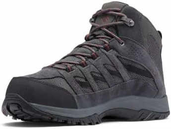 Botas de senderismo Columbia Crestwood Mid WP Dark Grey Deep Rust