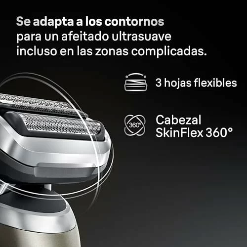 Braun Series 7 Afeitadora Eléctrica Hombre, 72-C7650CC, Oro