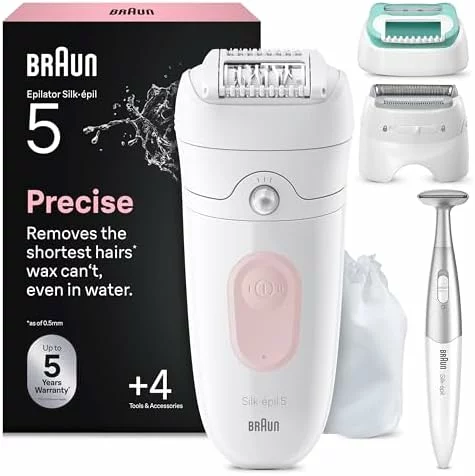 Braun Silk·épil 5 depiladora eléctrica sin cable rosa 5-251