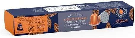 By Amazon Café Colombiano 100 cápsulas compatibles con Nespresso
