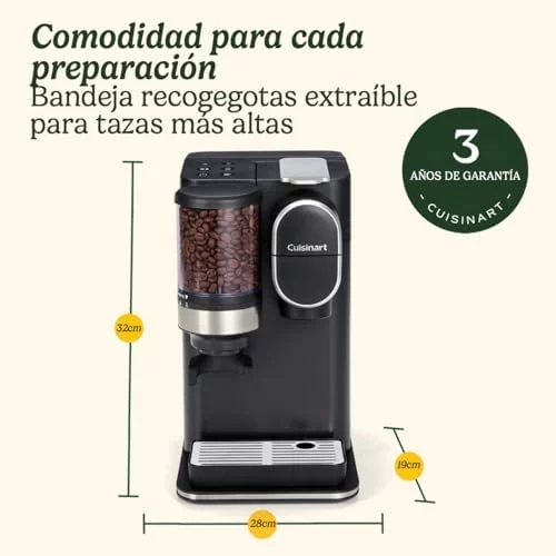 Cafetera Cuisinart Grind And Brew One Cup