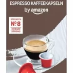 Cápsulas de café Espresso by Amazon compatibles con Nespresso, 20 unidades