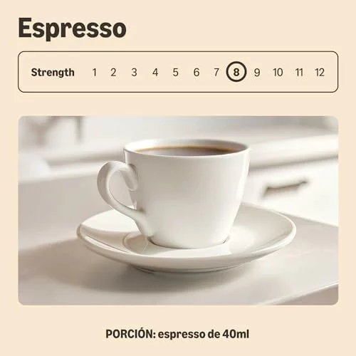 Cápsulas de café Espresso by Amazon compatibles con Nespresso, 20 unidades