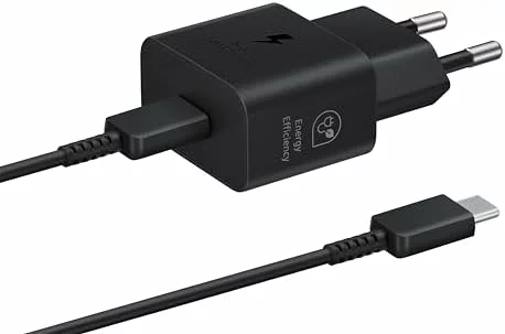 Cargador Samsung USB-C 25 W original negro