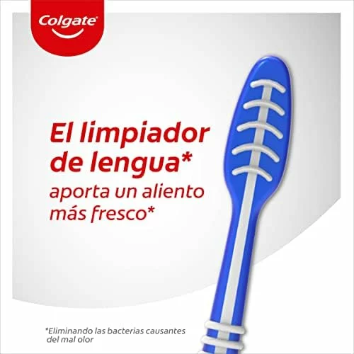 Cepillo de dientes Colgate Extra Clean medio pack 2+2 multicolor