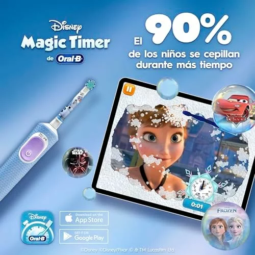 Cepillo eléctrico Oral-B Pro Kids Disney Frozen