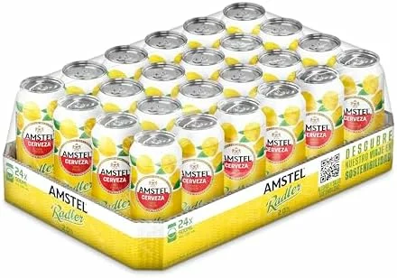 Cerveza Amstel Radler Caja 24 Latas 50cl