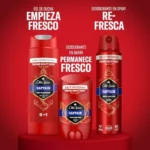 Set regalo Old Spice Captain con neceser, desodorante en barra y gel de ducha