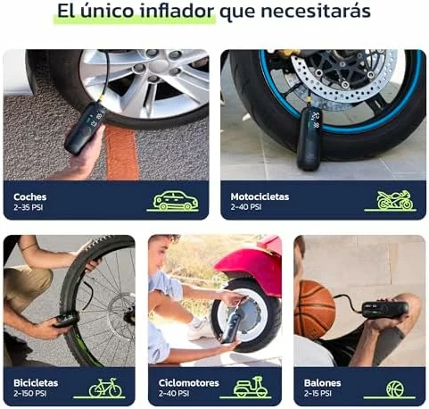 Compresor de aire portátil Woowind LP1