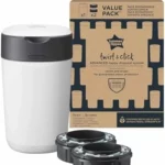 Contenedor de pañales Tommee Tippee Twist & Click con 2 cartuchos