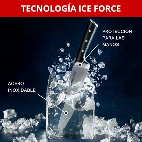 Cuchillo para pan Tefal Ice Force de 20 cm