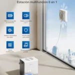 ECOVACS Winbot W2 Pro Omni robot limpiacristales con estación multifunción
