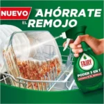 Fairy Spray Poder Sin Remojo PreTratamiento Limón 650ml + 3 Recargas 500ml