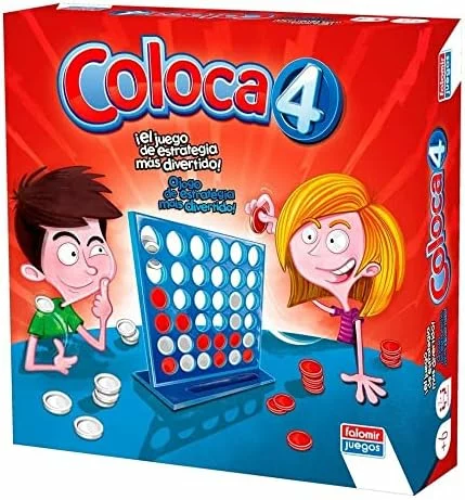 Falomir Coloca 4, juego de mesa multicolor
