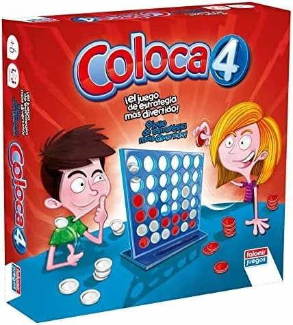 Falomir Coloca 4, juego de mesa multicolor