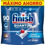 Finish Powerball Quantum All in 1 pastillas lavavajillas 90 unidades