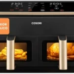 Freidora de aire Cosori 8,5L de doble cesta con ventana