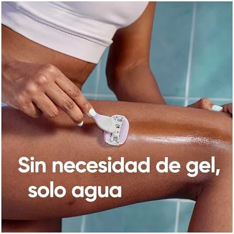 Gillette Venus ComfortGlide Breeze, maquinilla de afeitar para mujer con 6 recambios
