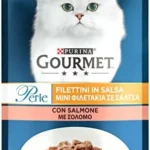 Gourmet Perle Filetini en salsa con salmón, 26 bolsitas