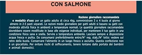 Gourmet Perle Filetini en salsa con salmón, 26 bolsitas