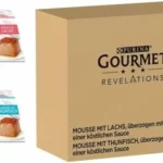 Gourmet Revelations mousse de salmón y atún para gato