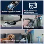 Hoover HF3 Core Pet Flexi aspiradora escoba sin cable