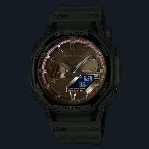 Impresora Reloj Casio G-Shock blanco GA-2100BM-7A5ER
