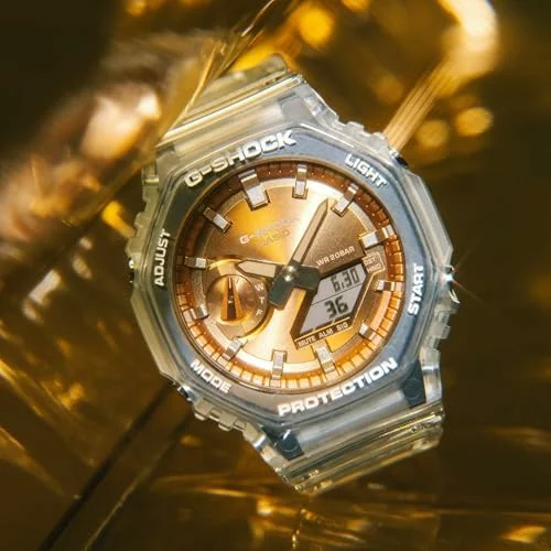 Impresora Reloj Casio G-Shock blanco GA-2100BM-7A5ER