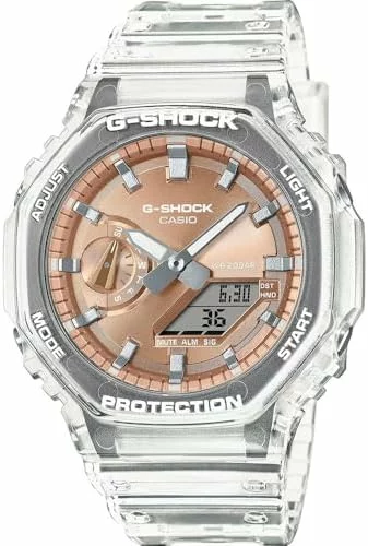 Impresora Reloj Casio G-Shock blanco GA-2100BM-7A5ER