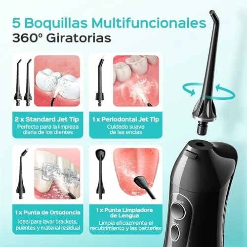 Irrigador bucal portátil COSLUS C20 de 300 ml 300ML
