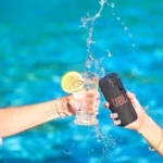 JBL Grip, Altavoz Bluetooth Compacto, Blanco