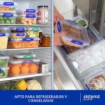 Juego de 20 recipientes herméticos Sistema