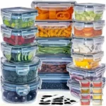 Juego de 48 recipientes herméticos para alimentos 3x2