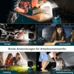 Lámpara LED inalámbrica Bosch 18 V de 48 W 18V 48W