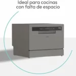 Lavavajillas compacto Candy CP 6E51LS de 6 servicios 51DBA