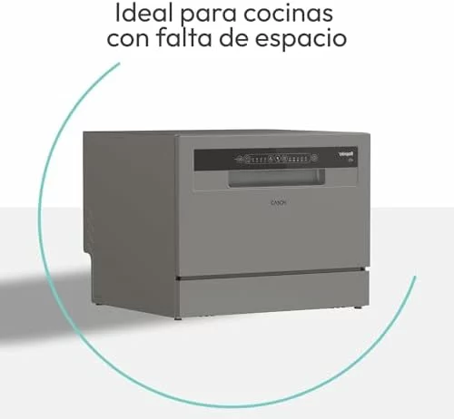 Lavavajillas compacto Candy CP 6E51LS de 6 servicios 51DBA