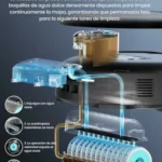 Lefant M5 Pro robot aspirador y fregasuelos con autovaciado