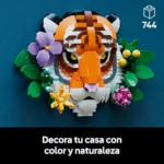 LEGO Art Colección Fauna Tigre, maqueta 3D decorativa