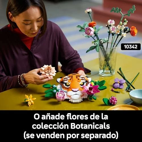 LEGO Art Colección Fauna Tigre, maqueta 3D decorativa