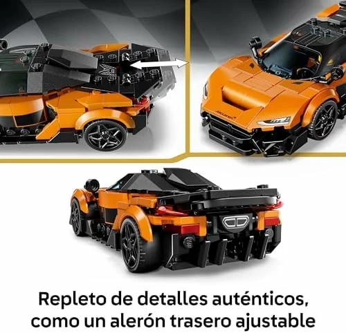 LEGO Speed Champions McLaren W1 con minifigura de piloto