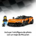 LEGO Speed Champions McLaren W1 con minifigura de piloto